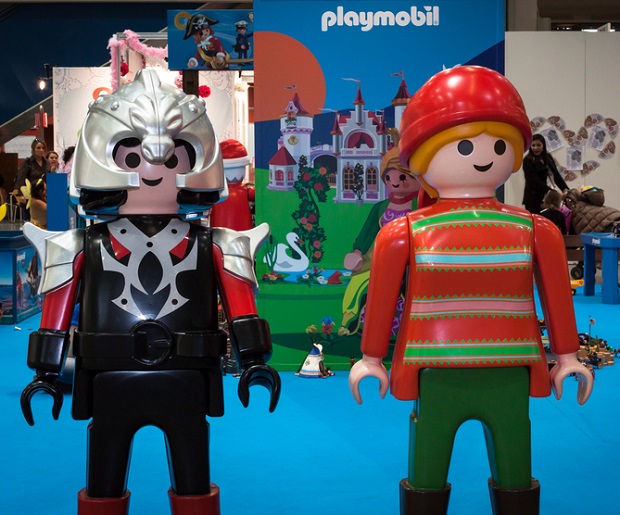 Playmobil stand at G! come giocare in Milan, Italy