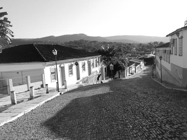 ruas de pedra de Pirenópolis