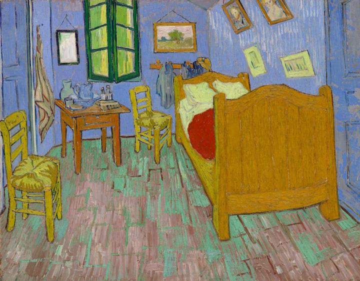 A PINTURA ORIGINAL DE VAN GOGH, QUE INSPIROU A ACOMODAÇÃO (FOTO: VINCENT VAN GOGH)