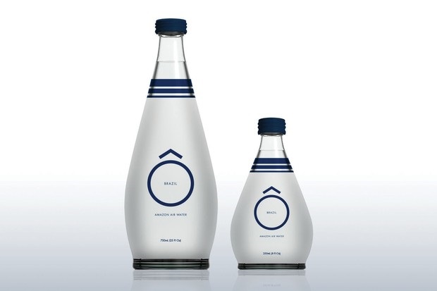 A Água será vendida em caixa com 6 garrafas de 750ml e 6 garrafas de 250 ml